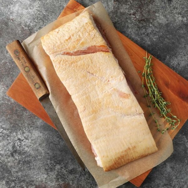 Uncured Applewood Smoked Mini Slab Bacon - Image 2